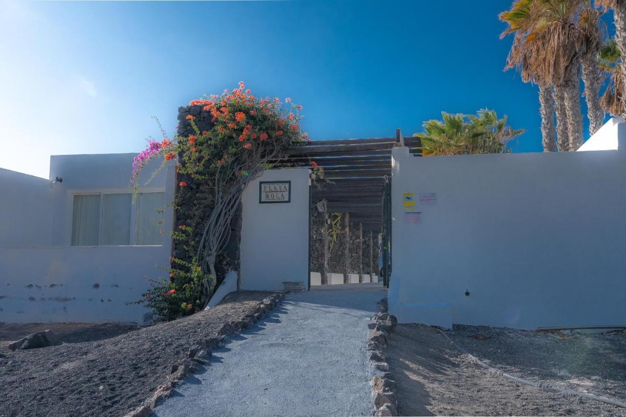 Luxury Estudio En Playa Roca A Primera Linea Del Mar Costa Teguise Buitenkant foto